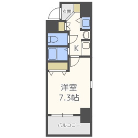 La Douceur難波東の物件間取画像